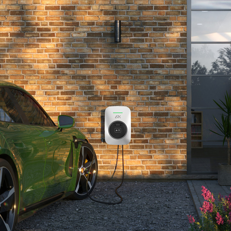 AC Home EV Charger IEC 62196 Type 1 2 CE TUV Electric Vehicle Ac Charging Station 7kw